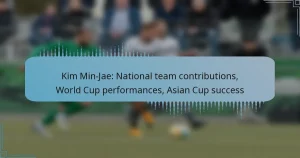 Kim Min-Jae: National team contributions, World Cup performances, Asian Cup success