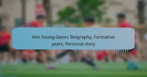 Kim Young-Gwon: Biography, Formative years, Personal story