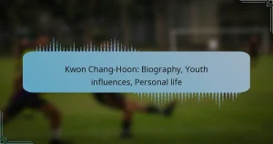 Kwon Chang-Hoon: Biography, Youth influences, Personal life